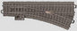 Desvío a la izquierda, de 188,3 mm Märklin, cód. 24612